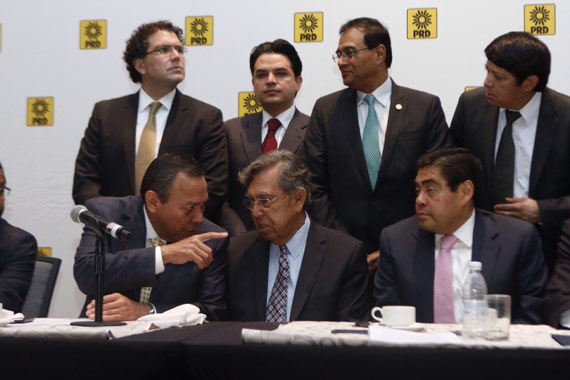 La plana mayor. Foto: Francisco Cañedo, SinEmbargo