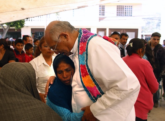El padre "Gus" es coordinador de la Pastoral de Migrantes en la Arquidiócesis de Puebla. Foto: Francisco Cañedo, SinEmbargo