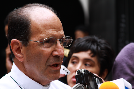 Alejandro Solalinde Guerra. Foto: Antonio Cruz, SinEmbargo