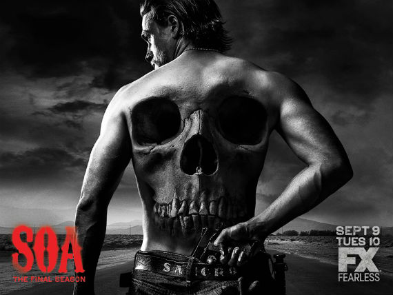 El poster de la temporada 7 de Sons of Anarchy. Foto: Facebook