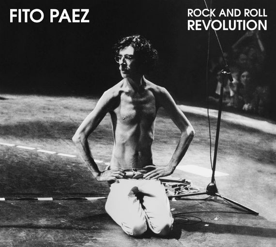 Portada del nuevo disco de Fito Páez: un Charly García en plena forma durante un concierto. Foto: Facebook