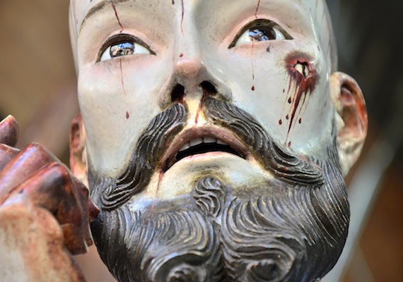 “Cristo de la Paciencia”. Foto: Notimex