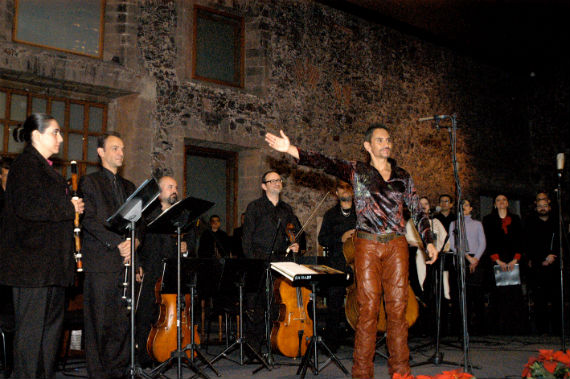 Horacio Franco, director de la Cappella Barroca de México. Foto: CONACULTA