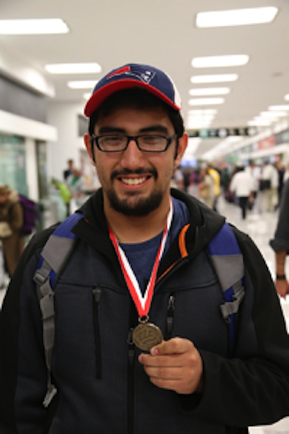 Gustavo García destacó que la iGeo Cracovia 2014 resultó una oportunidad para convivir y conocer gente de otras culturas. Foto: Academia Mexicana de Ciencias