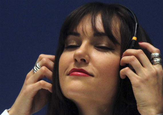 En la FIL Guadalajara causó más sensación que el Nobel Mario Vargas Llosa. Foto: Cuartoscuro