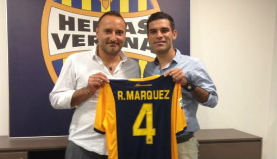 "Entusiasmado por este nuevo reto @HellasVeronaFC #actitud", expresó Márquez. Foto: Instagram
