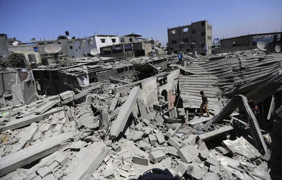 El Ejército de Israel mantuvo durante 50 días una gran ofensiva contra Gaza. Foto: EFE