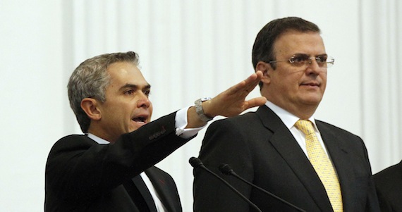 Mancera respondió al reto de su antecesor, Marcelo Ebrard. Foto: Cuartoscuro