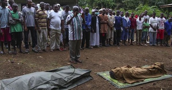 Liberia sigue encabezando el número de contagios de ébola. Foto: EFE