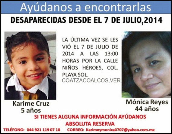 Luego de la desaparición de Karime se activó la Alerta Ámber. Foto: Alerta Ámber