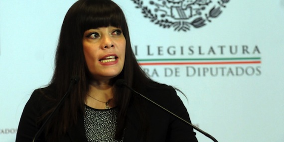 La Diputada Lilia Aguilar plantea reformar al artículo 69 de la Constitución. Foto: Especial.