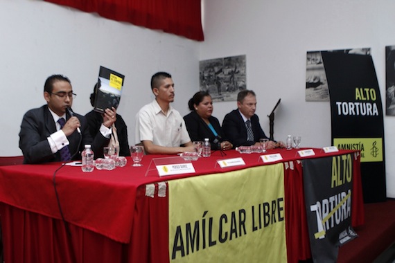 AI presentó hoy su informe sobre tortura. Foto: Francisco Cañedo, SinEmbargo 