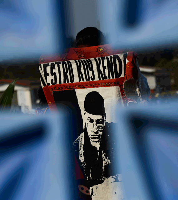 A Mancera se le ha calificado de represor. En la foto, el sepelio de Juan Francisco Kuy Kendall, dramaturgo, director y profesor de teatro, muerto durante un operativo policiaco. Foto: Cuartoscuro