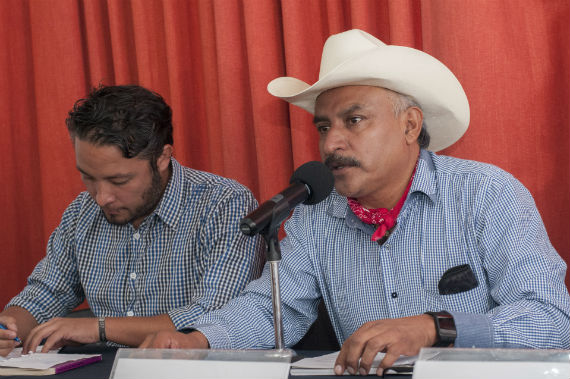 Andrea Ulisse Cerami y Tomás Rojo anunciaron en septiembre que pedirán un amparo en contra del auto de formal prisión dictado al vocero yaqui. Foto: Cuartoscuro