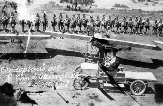 Avión del ejército constitucionalista.