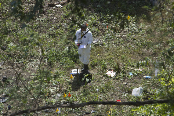Científicos desmintieron la versión del PGR del incendio en Cocula. Foto: Cuartoscuro.