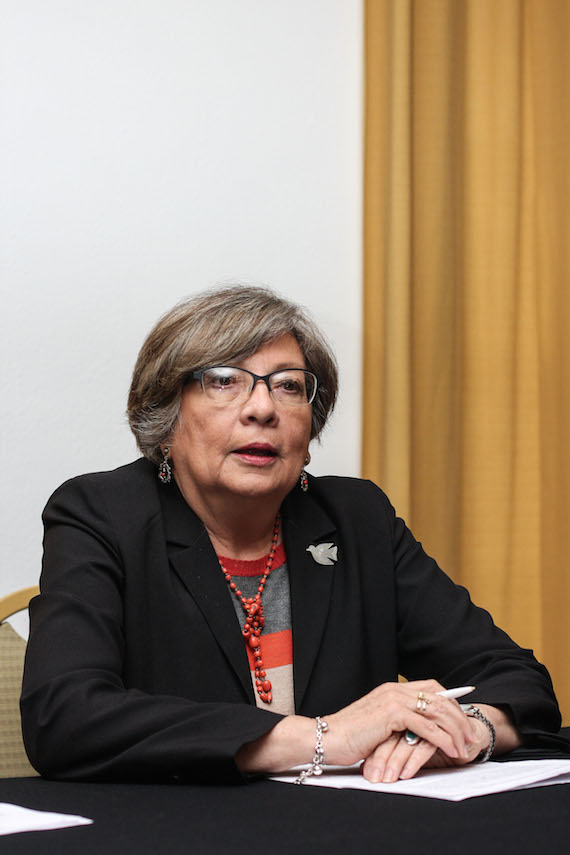 Rosa María Ortíz, Relatora sobre derechos de los niños, niñas y adolescentes de la Comisión Interamericana de derechos Humanos (CIDH) Foto: Francisco Cañedo, SinEmbargo