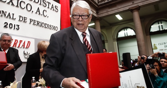 Saldaña destacó como periodista, cronista, locutor, compositor y escritor. Foto: Cuartoscuro