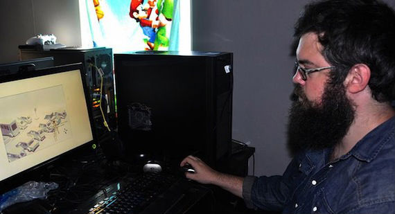 Simon Karlsson, autor de "A song for Viggo", es uno de los desarrolladores que buscan darle un nuevo enfoque a los videojuegos. Foto: Lars Bevanger, DW