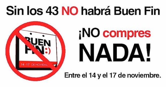 Actualmetne se difunde una campaña con el fin de boicotear el Buen Fin. Foto: Facebook