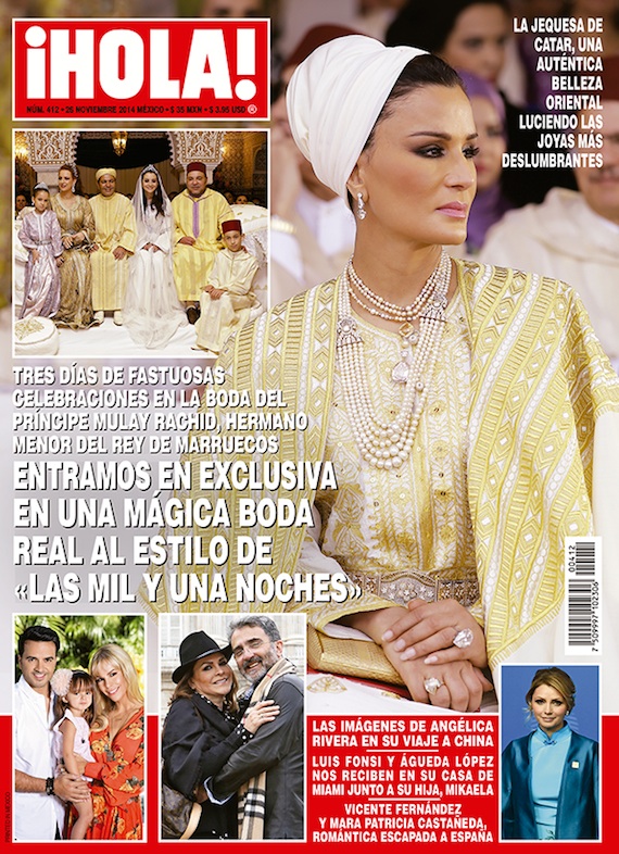 La portada de la edición más reciente de la revista Hola! Foto: mx.hola.com