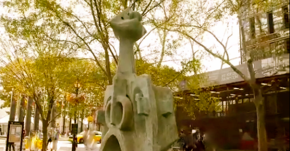 Las esculturas monumentales permanecerán en exposición hasta el 30 de abril próximo. Foto: CONACULTA