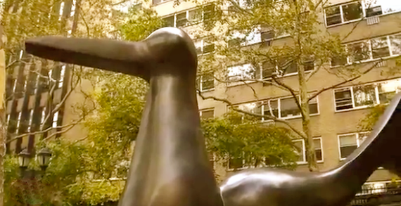 UN pájaro al estilo Soriano. Foto: CONACULTA