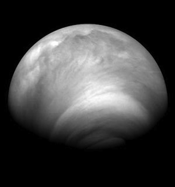 Pese a que Venus es un lugar poco propicio para ser habitado, su atmósfera parece ser una opción más "amigable". Foto: NASA