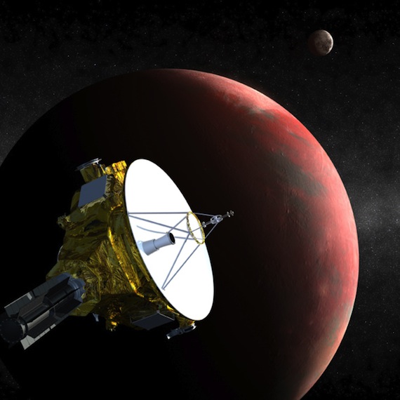 Se espera que la nave New Horizons se llegue a Plutón en julio de 2015. Foto: JHUAPL,SwRI