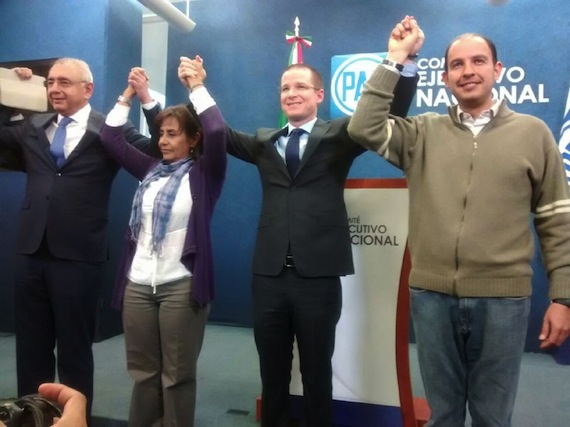 Luisa María Calderón fue candidata por el PAN y el Panal al gobierno del Estado de Michoacan en 2011. Foto: Laura Cordero, SinEmbargo.