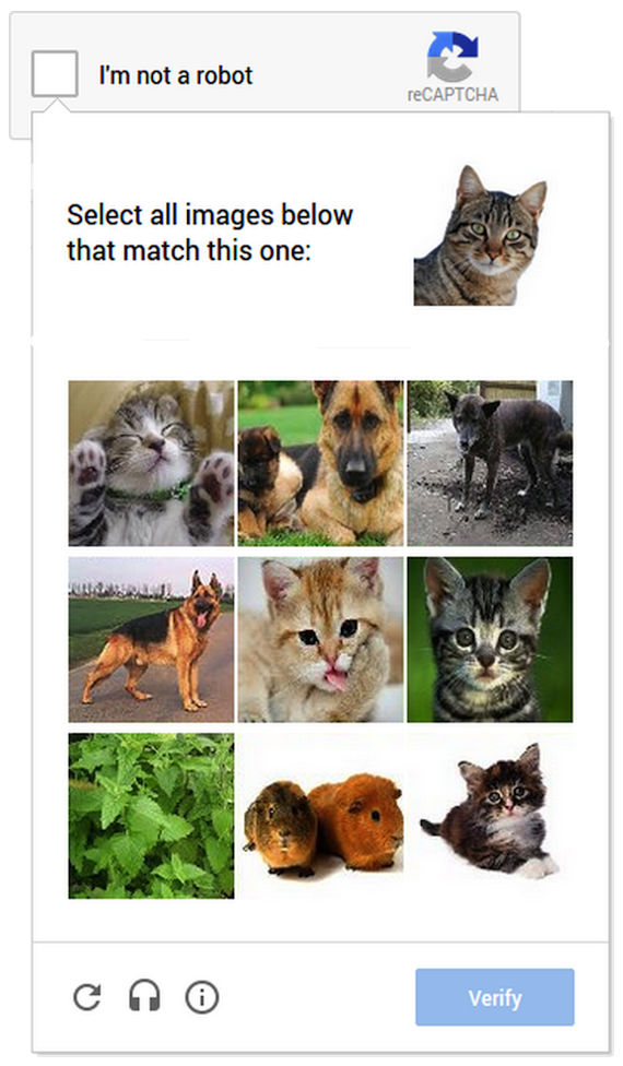 El nuevo CAPTCHa tendrá versiones alternativas para los dispositivos móviles. Foto: Screenshot