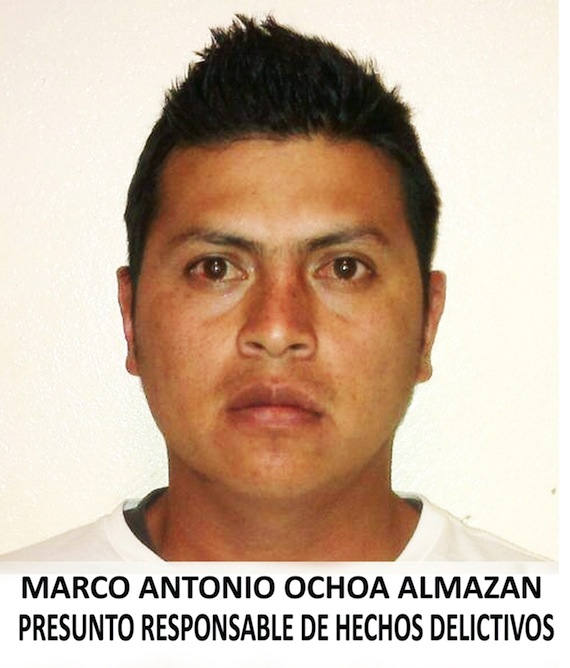 Marco Antonio Ochoa Almazán presuntamente sostenía una relación sentimental con la víctima, Angélica Trinidad Romero Severiano. Foto: PGJDF.