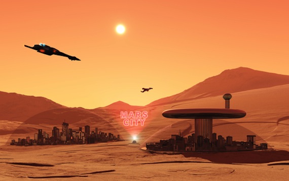 De inicio, los aentamientos en Marte podrían distar bastante de lo que la literatura y el cine han especulado. Foto: Shutterstock