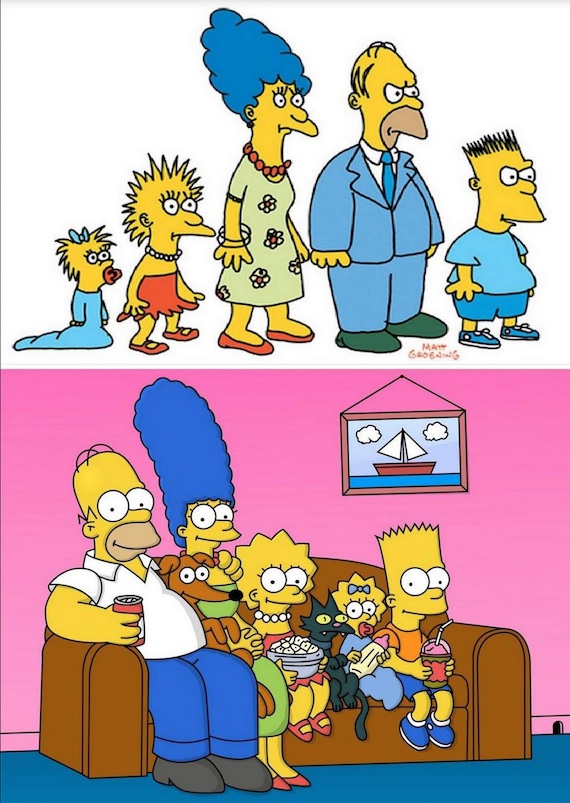 La familia amarilla cumple un cuarto de siglo en la televisión. Foto: Tumblr.