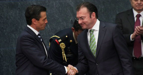 El Presidente y su Secretario de Hacienda enfrentarán un año de turbulencia económica. Foto: Cuartoscuro