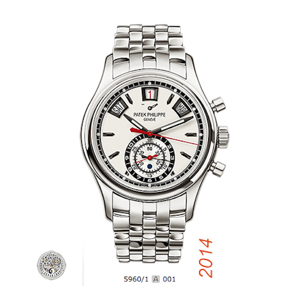 El reloj más caro del dirigente del PRI asciende a 797 mil 300 pesos. Foto: www.patek.com