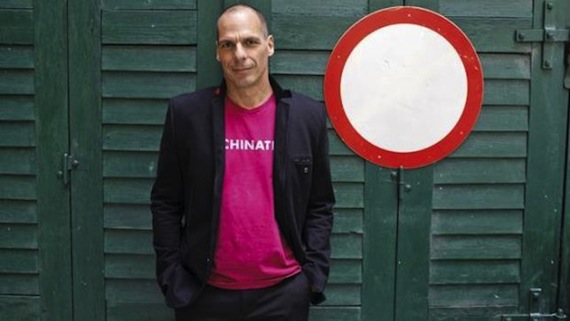 Con una imagen poco convencional, Varoufakis ahora va tras la deuda griega. Foto: opendemocracy.net
