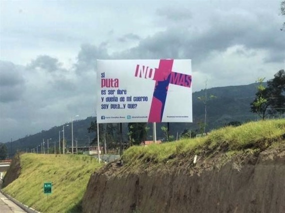 El mensaje ha sido criticado por especialistas y los usuarios de las redes sociales de esa país al señalar que es ofensivo. Foto: Facebook.