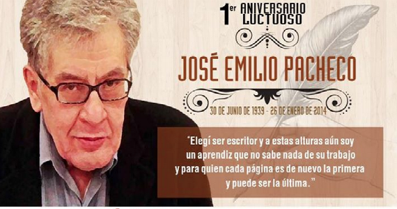 José Emilio Pacheco señalaba que la poesía significaba “una práctica, un ejercicio espiritual, una manera de dialogar y actualizar nuestra tradición, pero también de mostrar las cicatrices, los deseos, temores y corajes de un hombre que camina y recorre desnudo la ciudad”. Foto: @gobrep