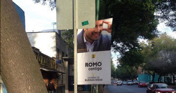 "Lo que hizo el Delegado fue tapizar la Miguel Hidalgo”, dijo Carlos Negrete. Foto: Facebook.