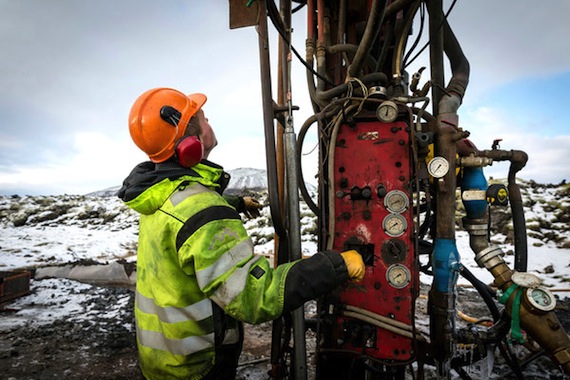 El proceso del proyecto CarbFix promete ser más veloz que otros, pero también es más caro. Foto: The New York Times