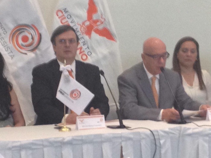 Marcelo Ebrard es candidato a Diputado plurinominal por el partido Movimiento Ciudadano (MC). Foto: SinEmbargo