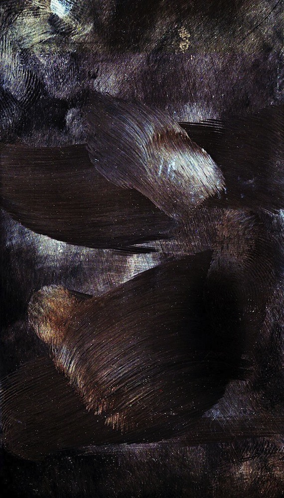 Las obra de Sukan dan la impresión de ser composiciones abstractas. foto: Arsian Sukan