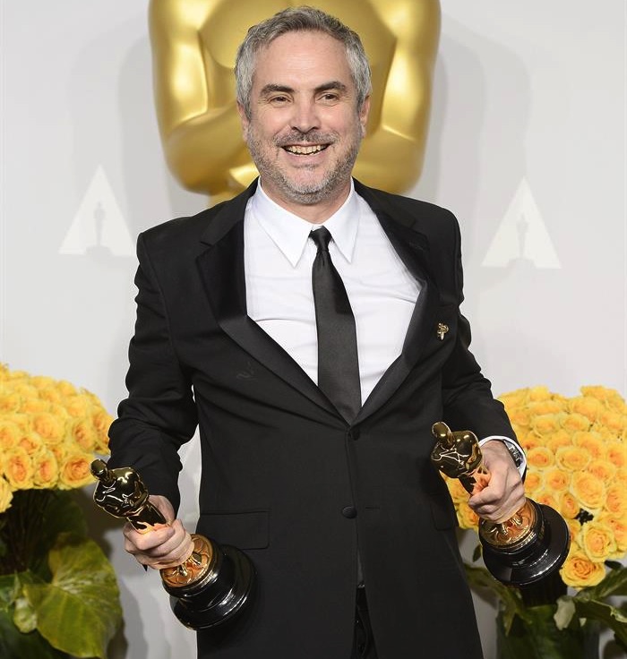 El año pasado Alfonso Cuarón subió a recoger la estatuilla gracias a la dirección de "Gravity". Foto: EFE.