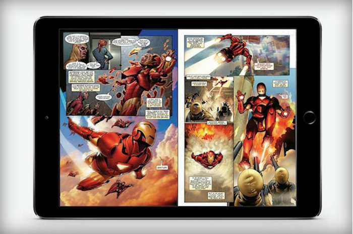 Hasta ahora Marvel es la carta fuerte de la biblioteca de cómics de Scribd. Foto: Scribd
