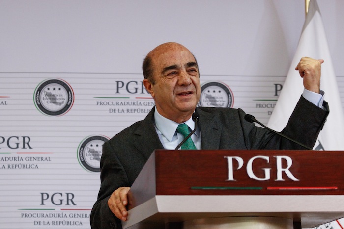 El PRD afirmó que Jesús Murillo Karam no es el personaje ideal para dirigir la nueva Fiscalía. Foto: Cuartoscuro.