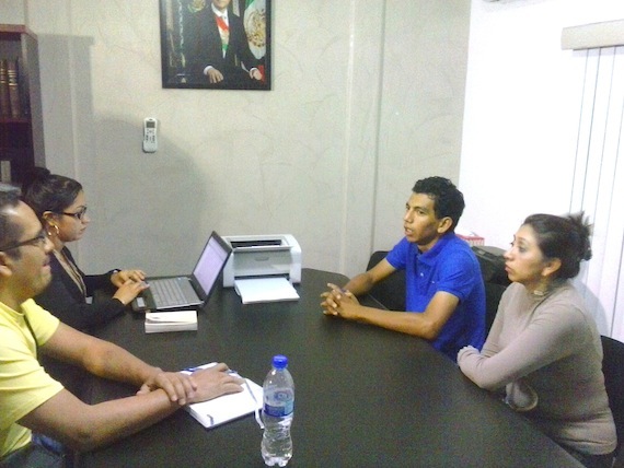 El periodista denunció que desde hace varios días recibe llamadas y mensajes intimatorios. Foto: Ignacio Carvajal, especial para SinEmbargo.