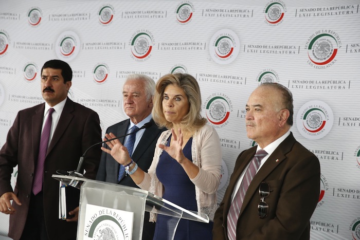 Los panistas adelantaron algunas de las “observaciones” que se enviaron desde Los Pinos al Senado. Foto: David Martínez Huerta, SinEmbargo.