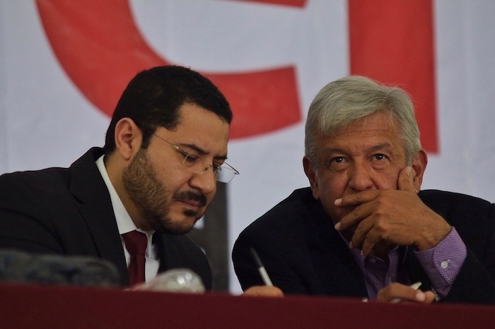 Batres dijo que el ejercicio  busca acabar con los vicios del resto de los partidos. Foto: Francisco Cañedo, SinEmbargo.