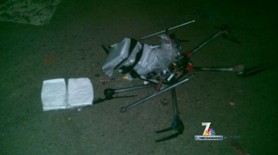 La popularidad de los drones ha contribuido a que incluso los usen narcotraficantes. Foto: NBC San Diego
